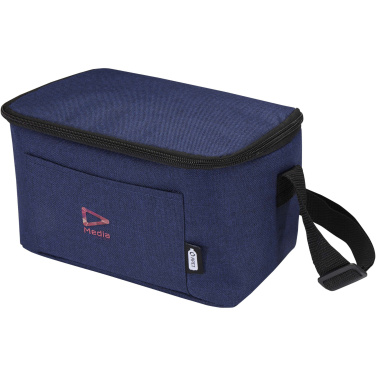 Logotrade promotional products photo of: Tundra 6-can GRS RPET cooler bag 5L
