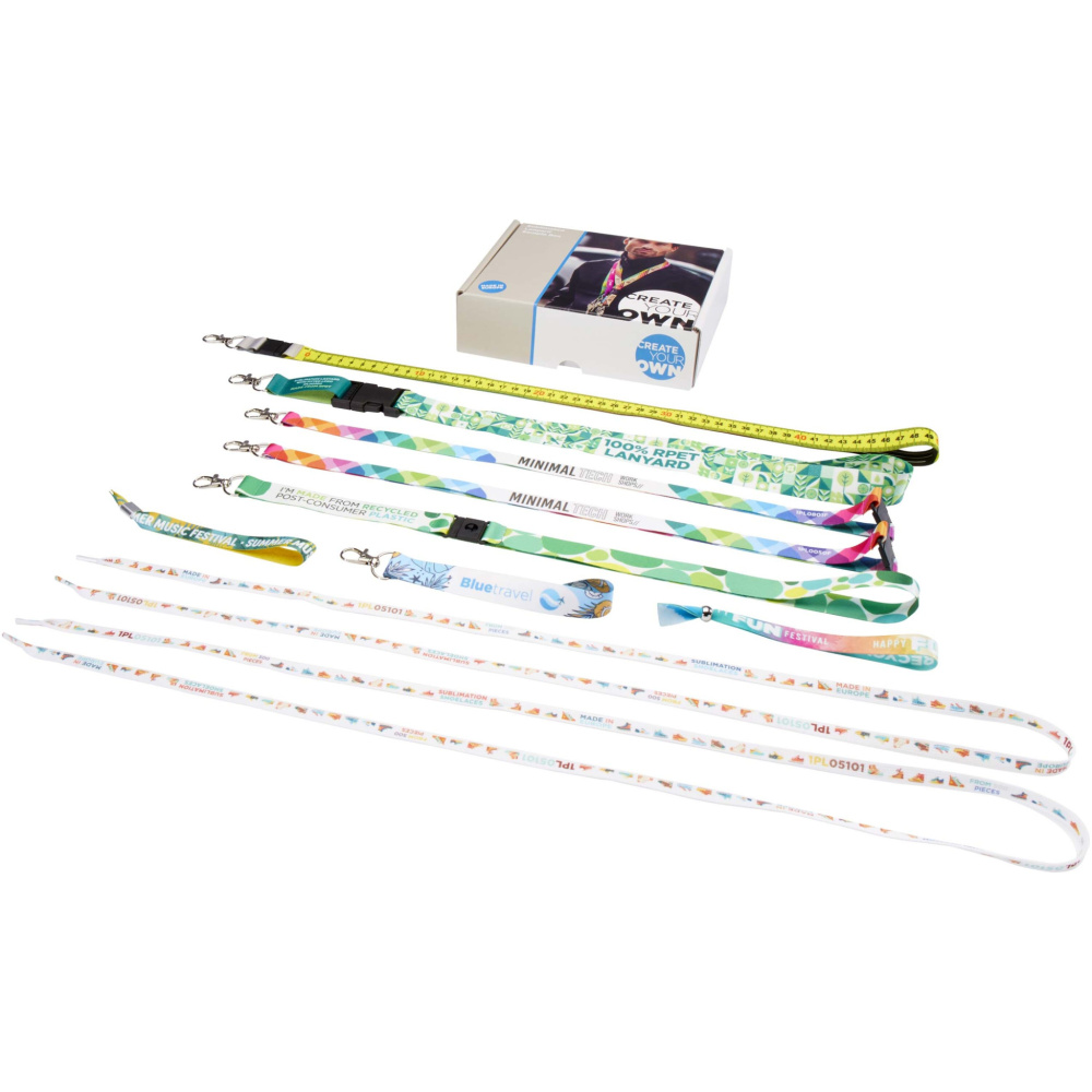 Logo trade business gift photo of: Sublimation lanyards sample box