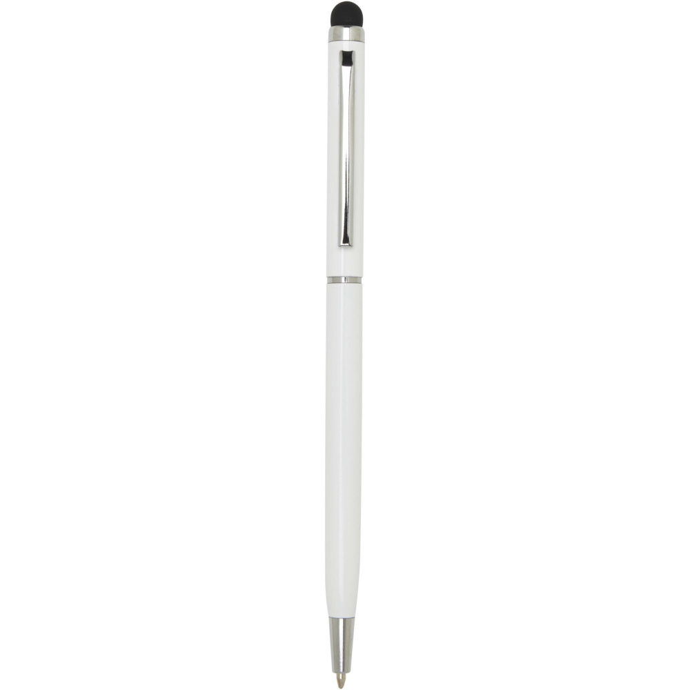 Logo trade advertising product photo of: Ore aluminium ballpoint pen with stylus