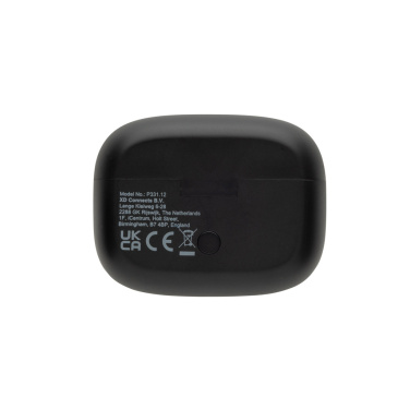 Logotrade promotional items photo of: Airtune RCS recycled plastic ANC earbuds with touch screen