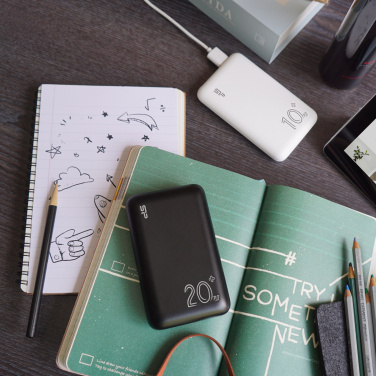 Logo trade corporate gifts image of: Power bank Silicon Power QS58 20000 mAh