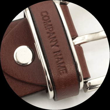 Logotrade business gift image of: Leather belt 502035000