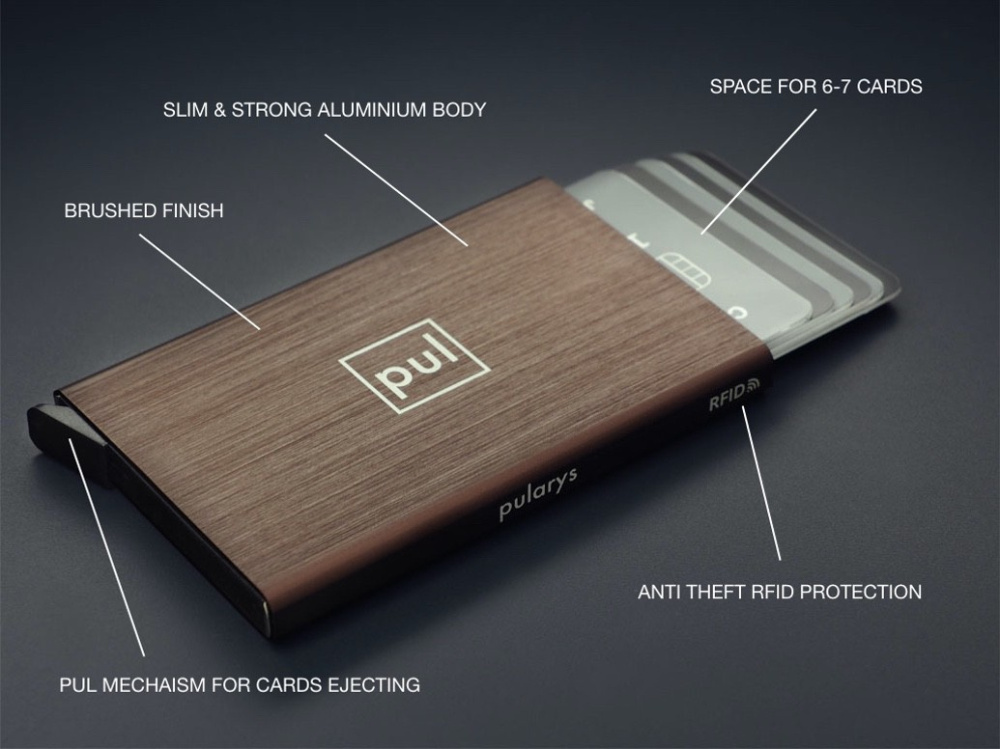 Logo trade promotional gift photo of: RFID credit card holder 94415500