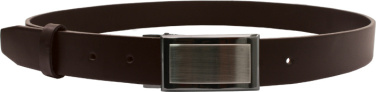 Logotrade advertising products photo of: Leather belt 711035000