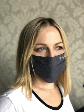 Logo trade corporate gifts image of: MERCURE cotton face mask 139016500