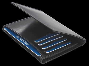 Logo trade corporate gifts image of: RFID document wallet 20501300