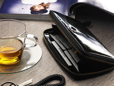 Logo trade business gift photo of: Wallet 36008200