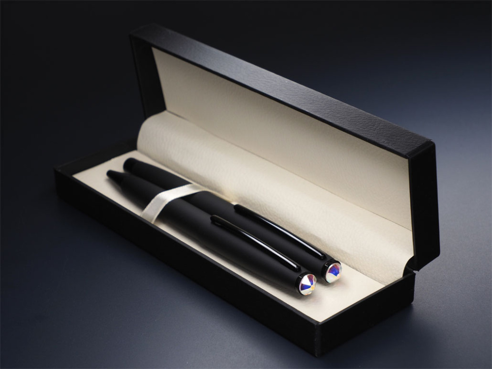 Logotrade business gift image of: Swarovski Crystal Pen set 1236036