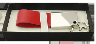 Logo trade business gift photo of: Keyring 909119