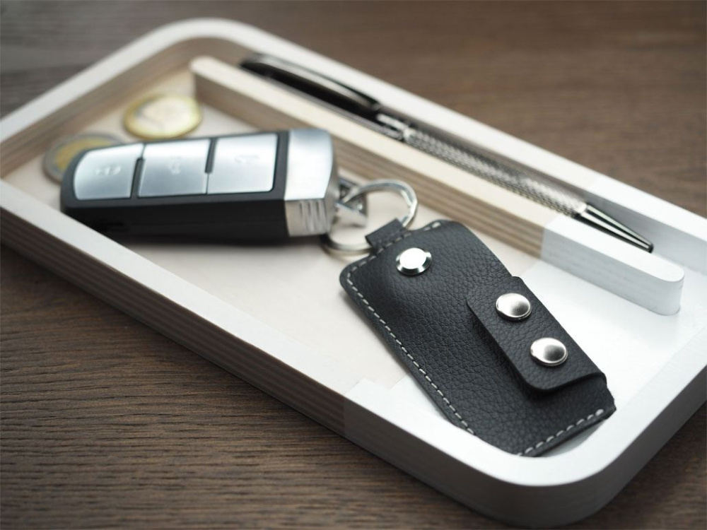 Logo trade promotional items image of: Keyring 1276157