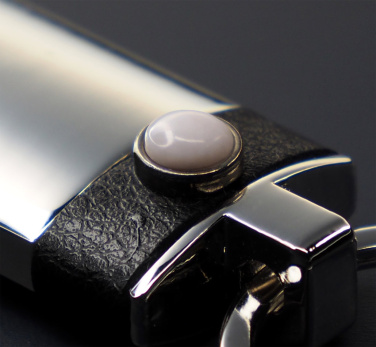 Logo trade promotional product photo of: Opal stone Keyring 1294095