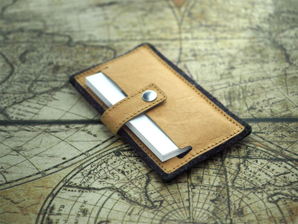 Logo trade promotional giveaway photo of: Business card holder 1324140