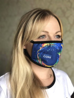 Logo trade corporate gifts image of: MARS cotton mask (size M) 1379165