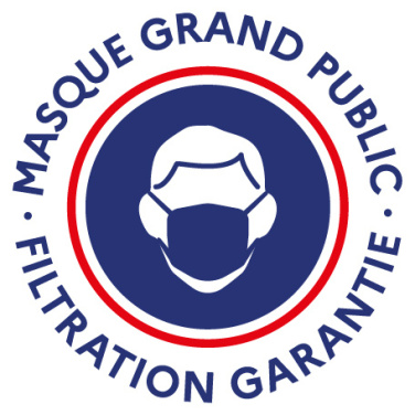 Logo trade corporate gifts image of: MARS cotton mask (size M) 1379165