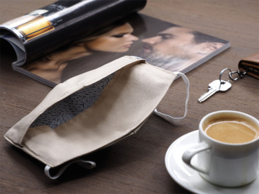 Logo trade promotional items picture of: VENUS PRO cotton face mask with a pocket an HEPA filter 1378165