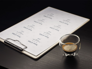 Logo trade business gift photo of: Clipboard menu 1122119