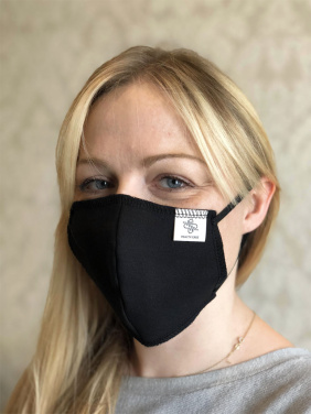 Logo trade promotional gift photo of: ZEFIR cotton face mask 1400165