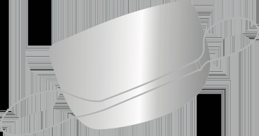 Logo trade promotional merchandise picture of: ATENA clear face shield-mask for mouth and nose 1461162