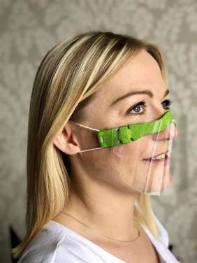 Logotrade corporate gift image of: HESTIA clear face shield-mask for mouth and nose 1452162