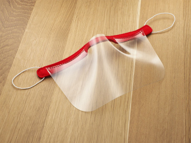 Logo trade business gifts image of: KALIPSO clear face shield-mask for mouth and nose 1447162