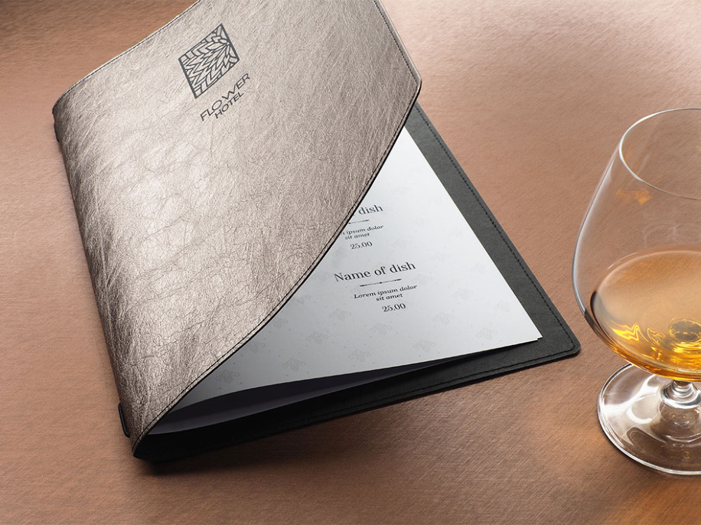 Logo trade corporate gift photo of: Menu cover Ambiente 1181265