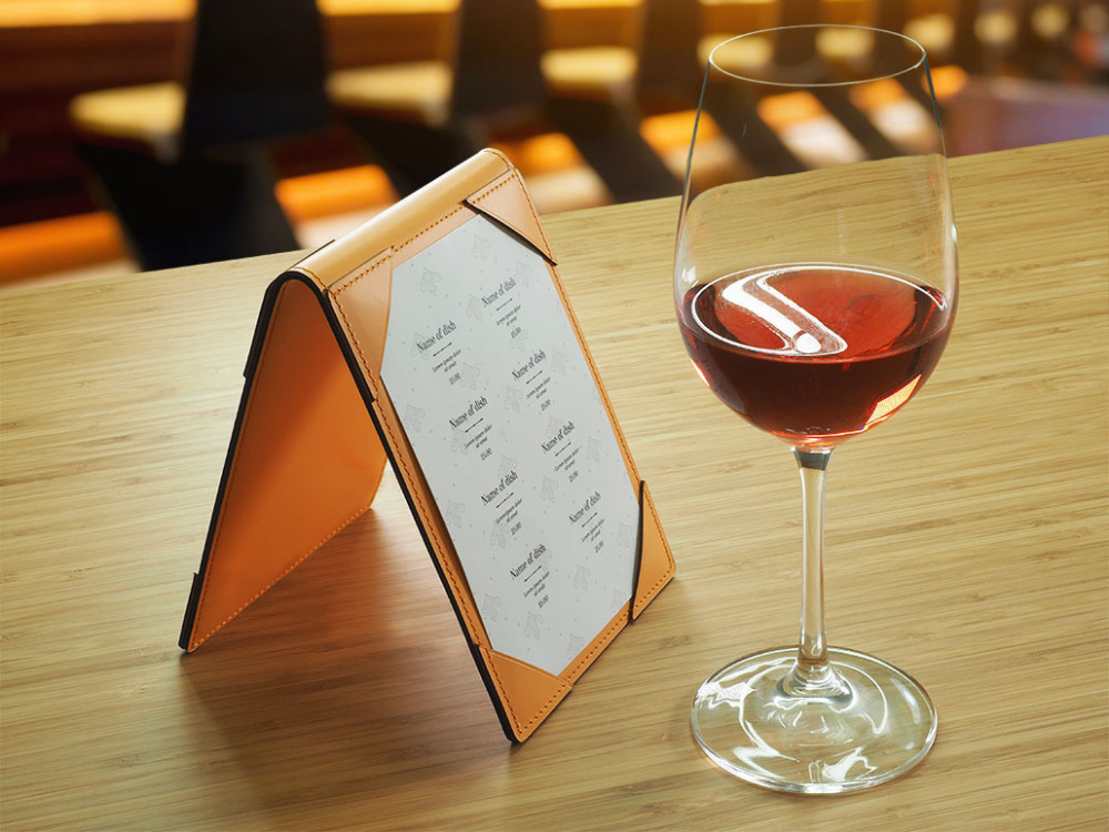 Logo trade promotional merchandise image of: Promo menu 1604094