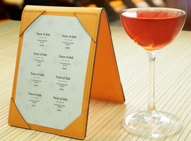 Logo trade advertising products image of: Promo menu 1604094