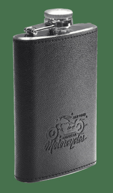 Logo trade promotional merchandise image of: Hip flask 426113