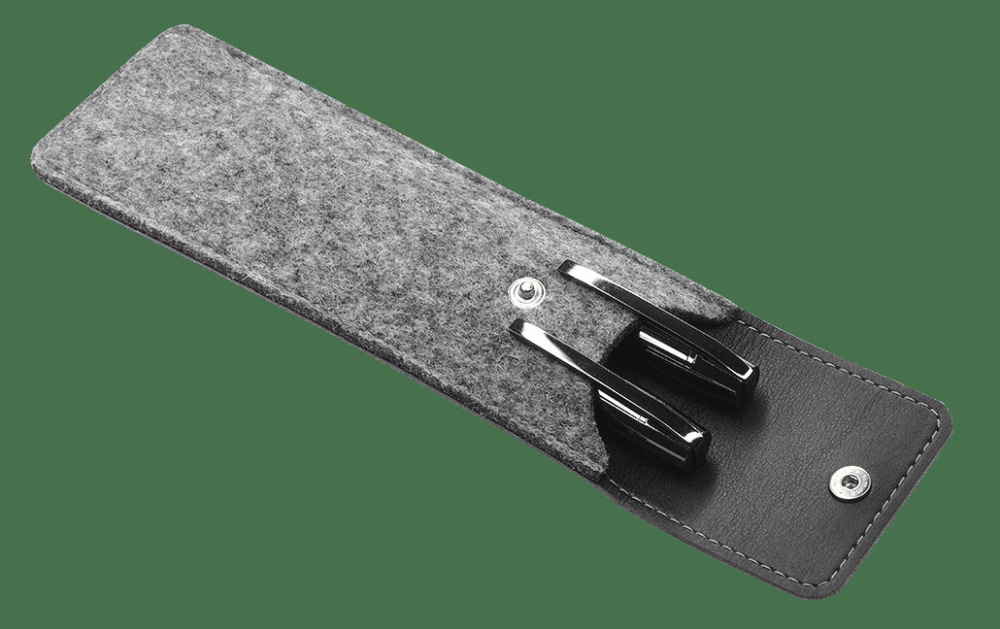 Logo trade promotional giveaways image of: Pen case 1650049