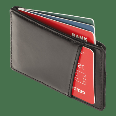 Logo trade promotional merchandise picture of: Credit card holder 215067