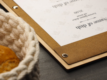 Logotrade promotional merchandise picture of: Menu pad 1668121