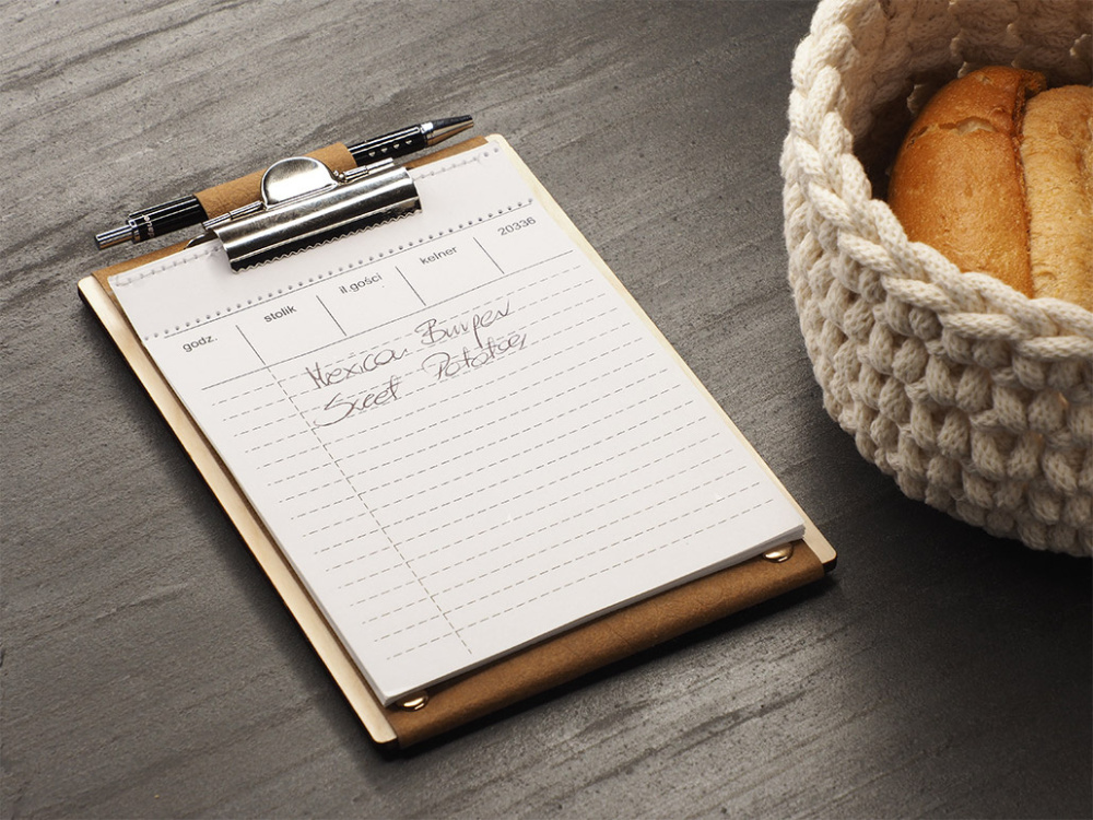 Logotrade promotional merchandise image of: Waiter notepad 1669121