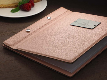 Logo trade business gift photo of: Menu cover 1087281