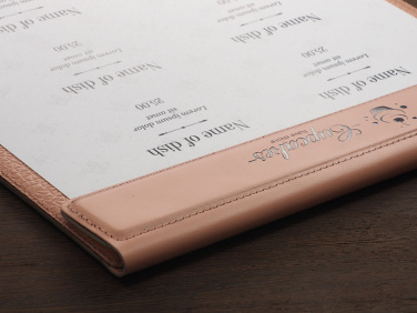 Logo trade corporate gifts picture of: Menu cover 1241281