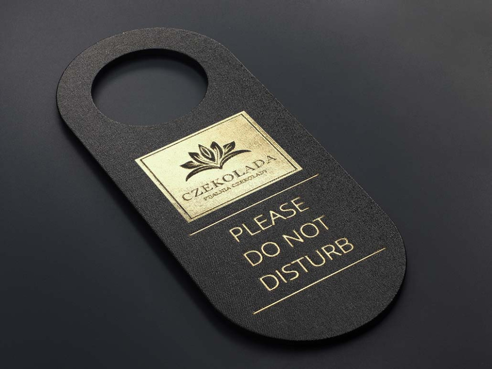 Logo trade corporate gift photo of: DND door sign 1678280