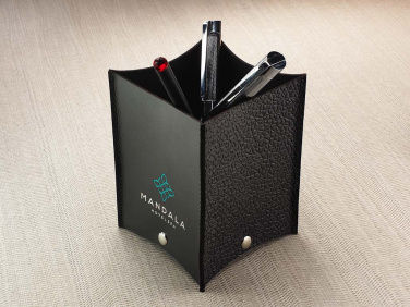 Logo trade promotional giveaways image of: Pen holder 1659281