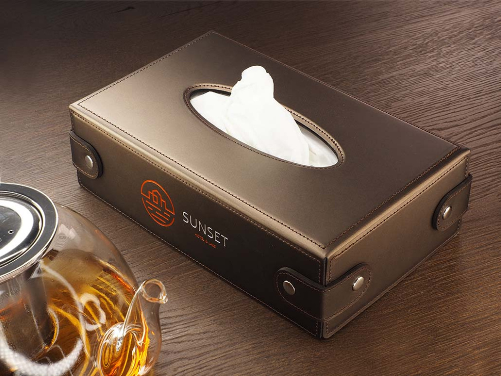 Logotrade advertising products photo of: Tissue box 1673094