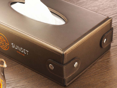 Logo trade advertising products picture of: Tissue box 1673094