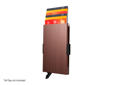 Logotrade promotional merchandise image of: RFID credit card case with holder for AirTag 2163155