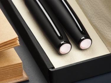 Logotrade corporate gifts photo of: Opal stone Pen set 1286036