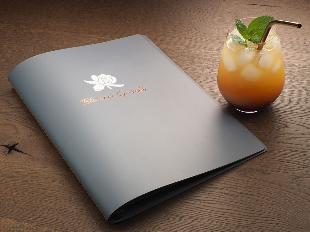 Logo trade promotional giveaways picture of: Menu cover 1788094