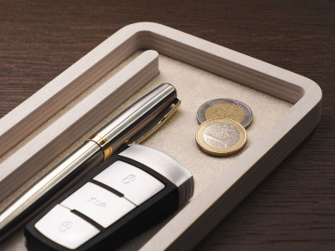 Logo trade business gift photo of: Wooden desk organiser 1818121