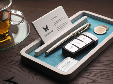 Logotrade promotional giveaway picture of: Wooden desk organiser 1818121