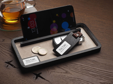 Logo trade promotional merchandise photo of: Wooden desk organiser 1818121