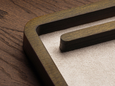 Logo trade promotional merchandise picture of: Wooden desk organiser 1818121