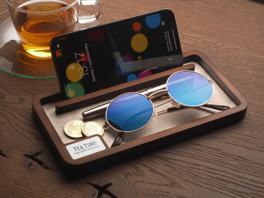 Logo trade promotional merchandise photo of: Wooden desk organiser 1818121