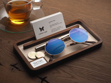 Logo trade promotional item photo of: Wooden desk organiser 1818121