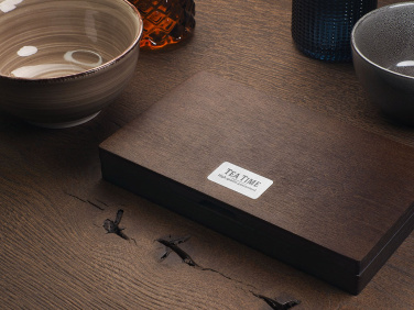 Logo trade promotional items picture of: Wooden bill box 1816121