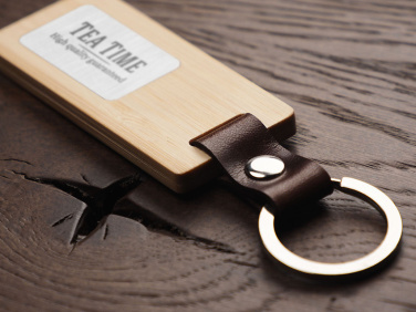 Logotrade promotional giveaways photo of: Wooden keyring 1853292