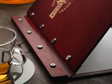 Logo trade promotional giveaways picture of: Menu cover 1860121